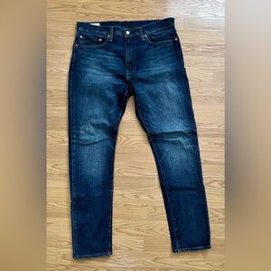 levis premium 512 slim taper flex jeans 36x32 Perfect Condition